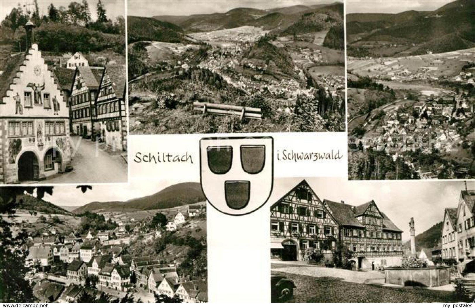 73328233 Schiltach Panorama Brunnen Schiltach - Schiltach