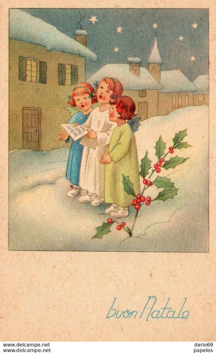1948 CARTOLINA  NATALE - Santa Claus