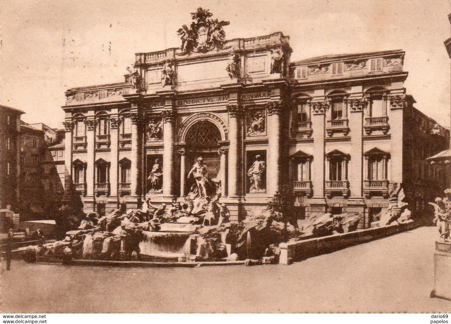 1942  ROMA VIAGGIATA - Fontana Di Trevi