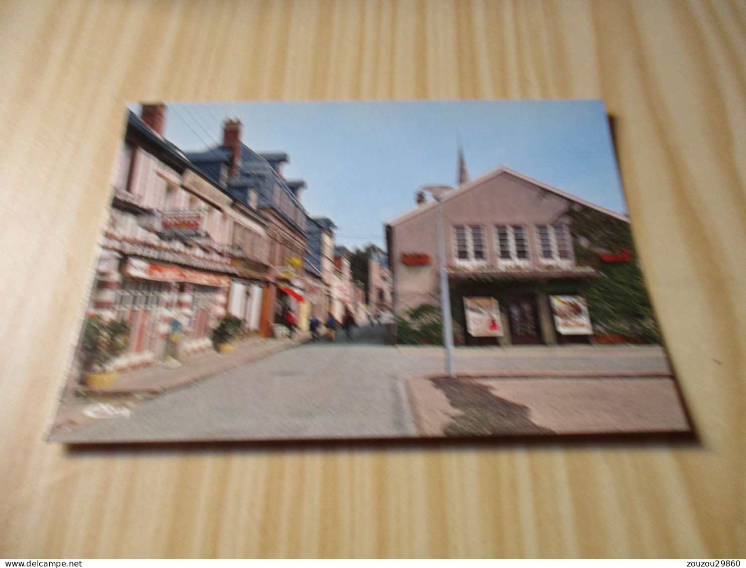 Auffay (76).La Salle Des Fêtes - L'Hôtel De L'Aigle D'Or - Carte Animée. - Auffay