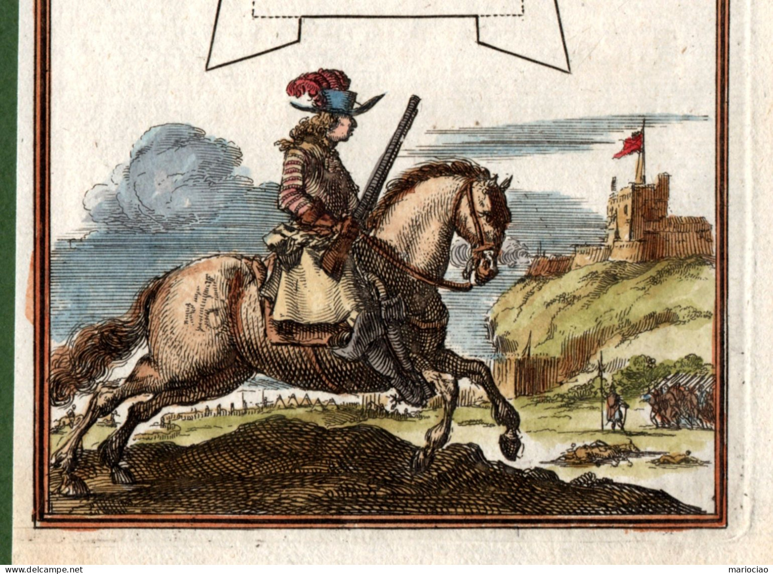 ST-FR Mallet 1684 LES TRAVAUX DE MARS OU L'ART DE LA GUERRE -Fortification Cavalerie - Estampes & Gravures