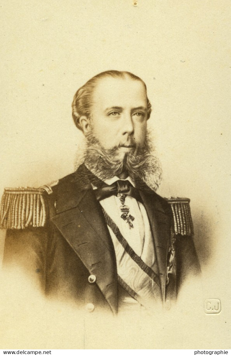 Maximilien Empereur Du Mexique Archiduc D'Autriche Ancienne Photo CDV Charlet Et Jacotin 1865 - Oud (voor 1900)
