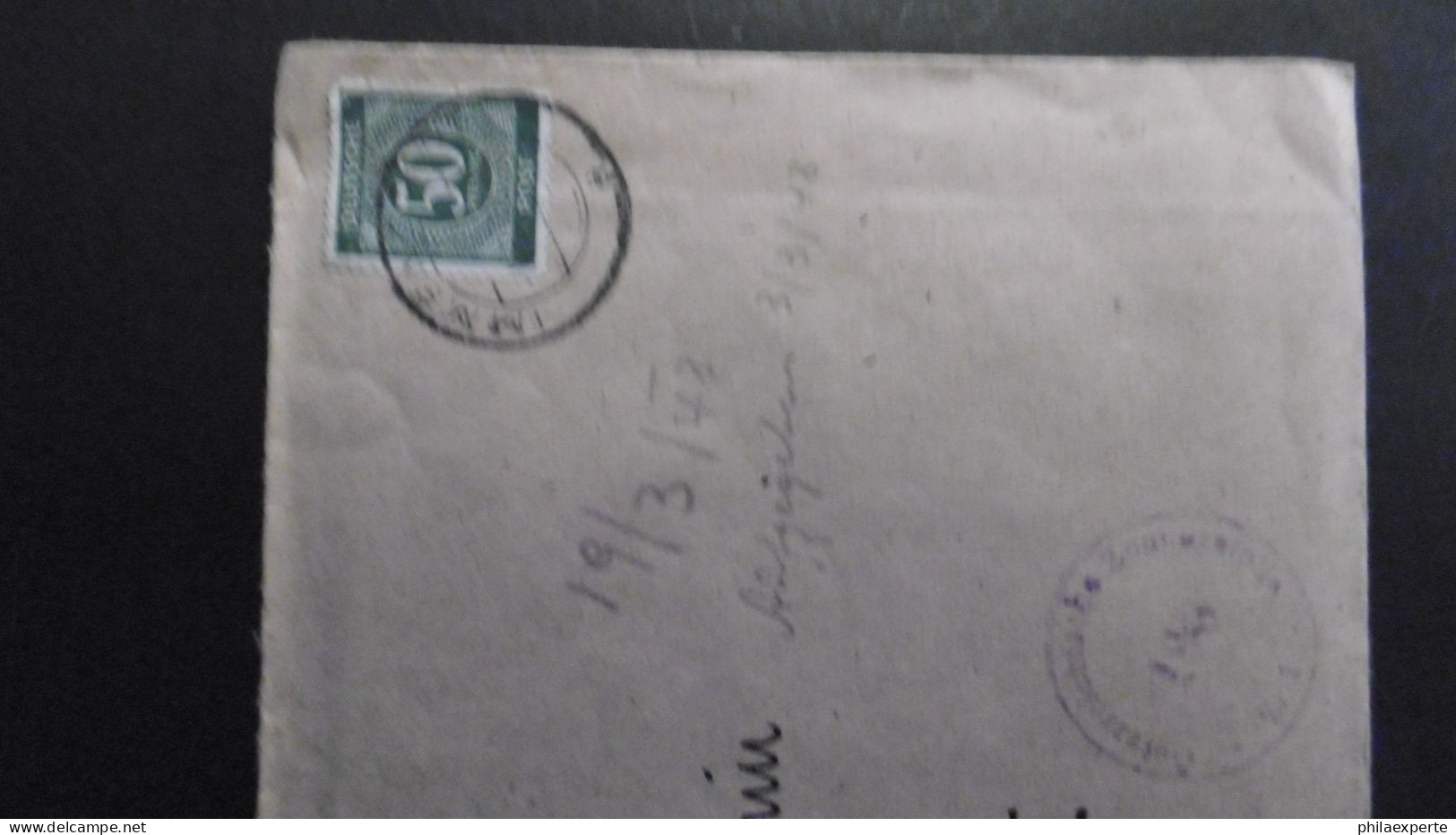 Kontrollrat Mi. 932 (Zf.) Zensurbrief 19.3.1948 Von Immenstadt Nach Wien - Lettres & Documents