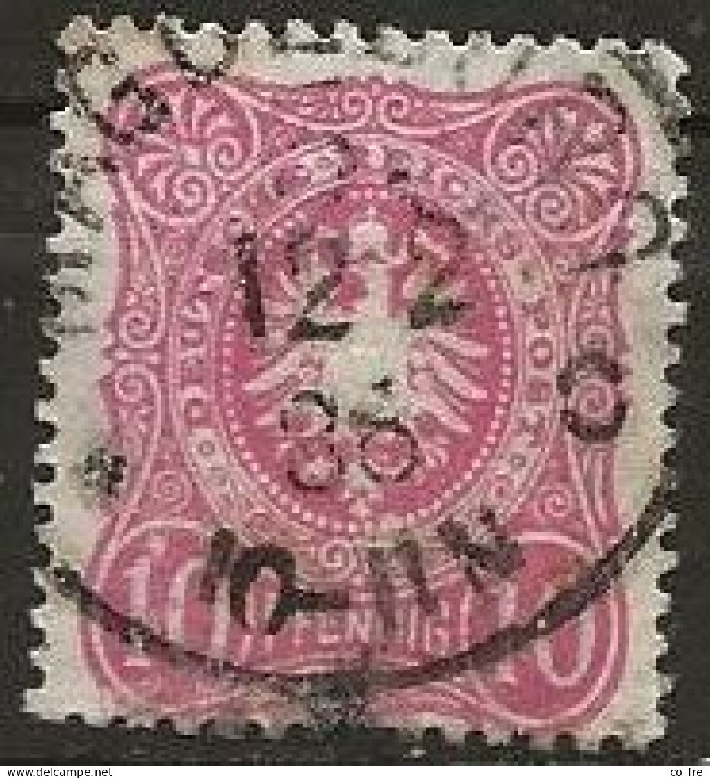 Allemagne: Empire N°38 (ref.2) - Used Stamps