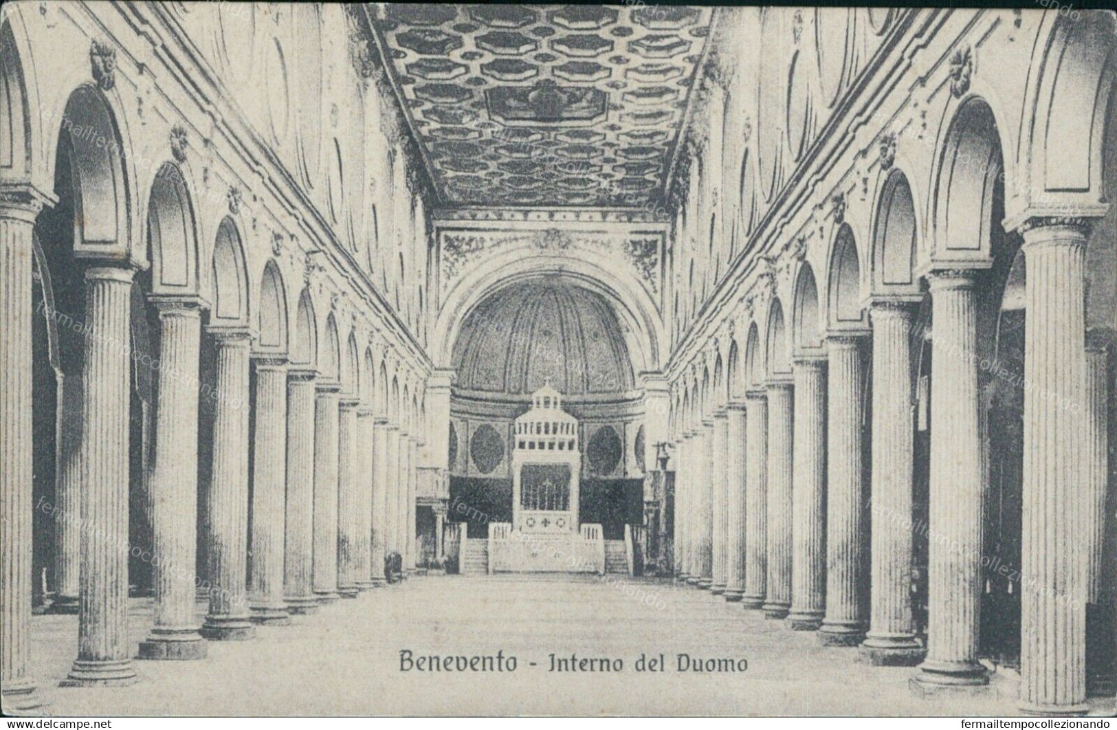 Cr217 Cartolina Benevento Citta' Nterno Del Duomo Campania - Benevento