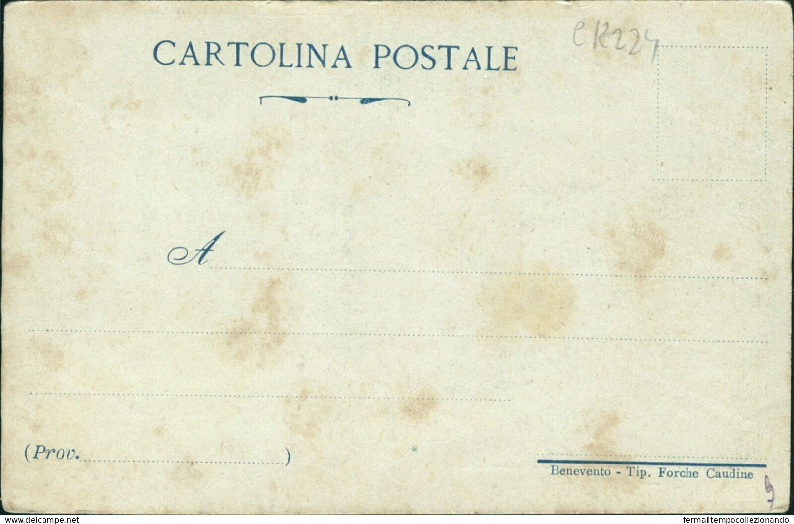 Cr224 Cartolina Benevento Citta' Bastione Longobardo Campania - Benevento