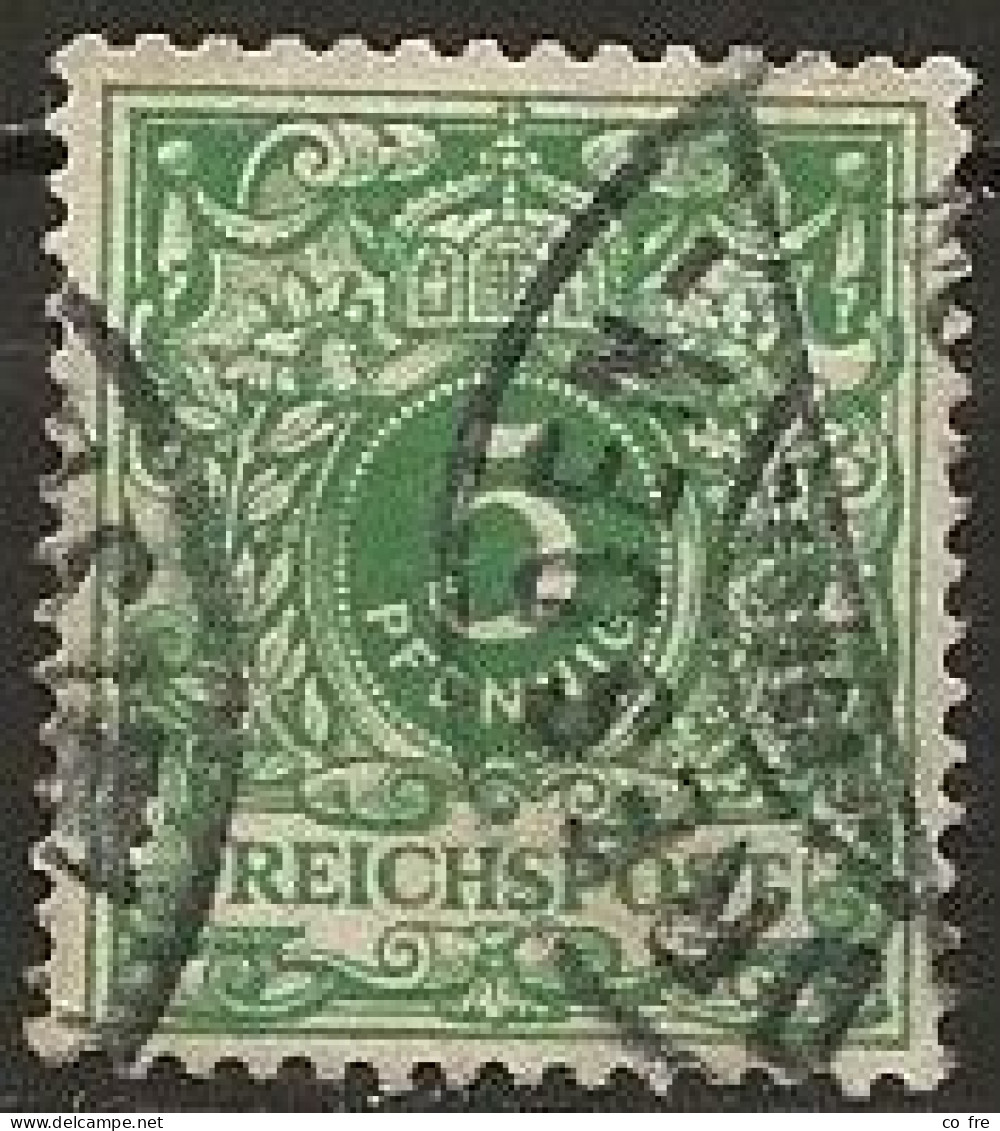 Allemagne: Empire N°46 (ref.2) - Used Stamps