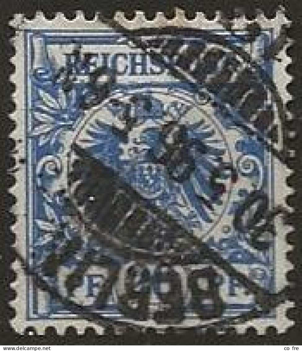 Allemagne: Empire N°48 (ref.2) - Used Stamps