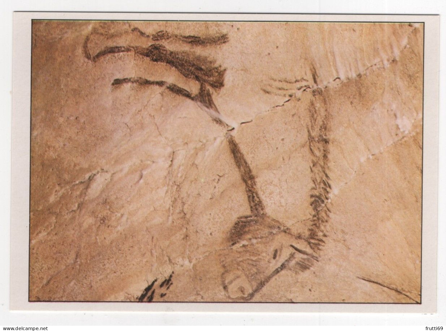 AK 210295 ART / PAINTING ... - Jungpaläolithikum - Höhle Von Ariège - Gemaltes Pferd - Kunstvoorwerpen