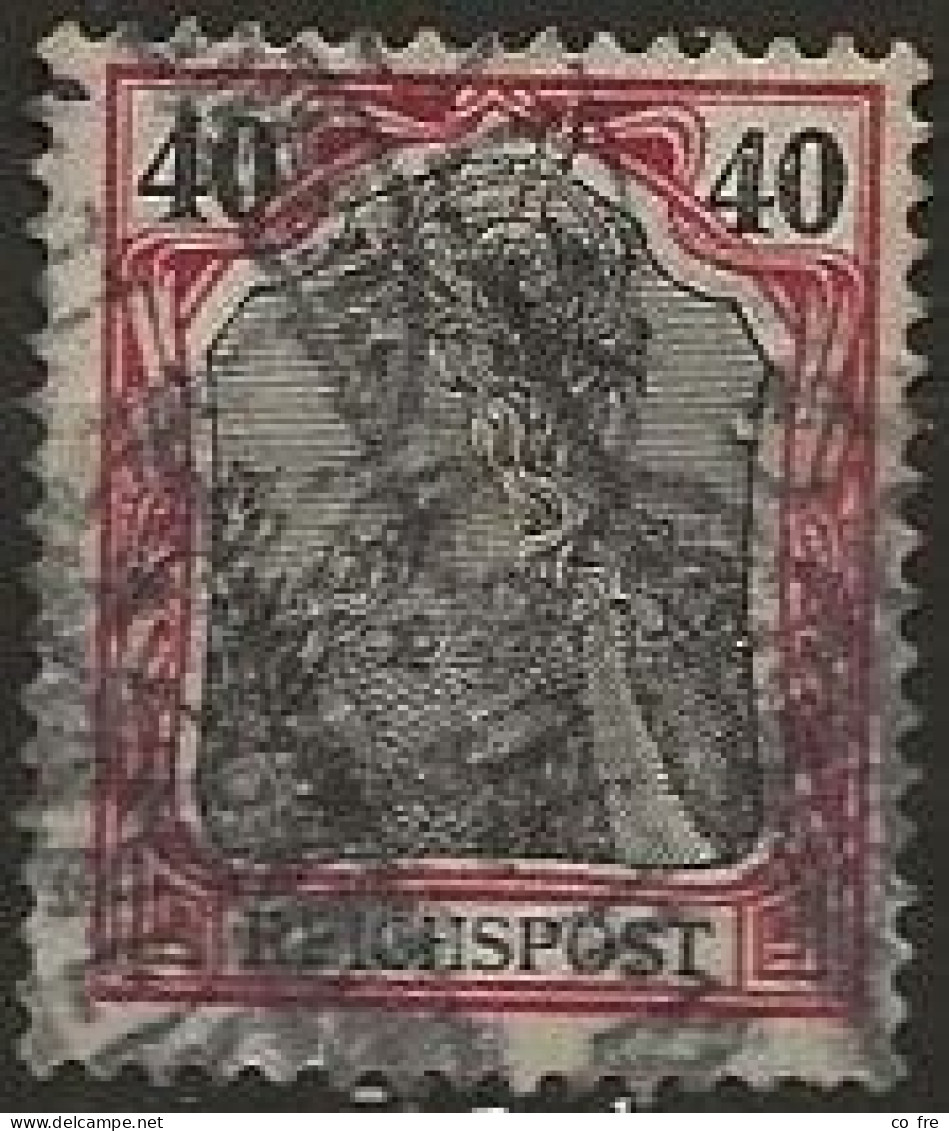 Allemagne: Empire N°58 (ref.2) - Used Stamps