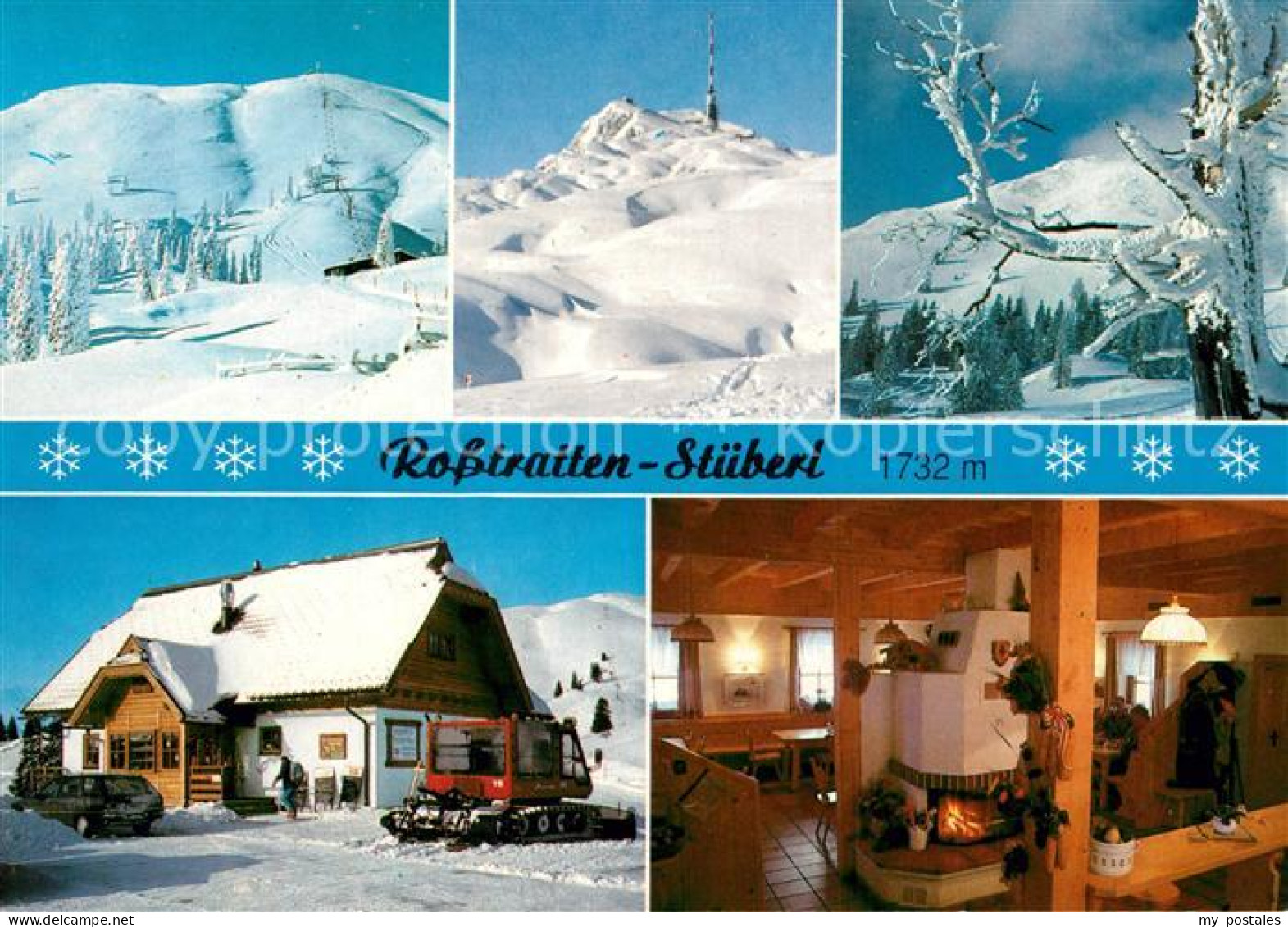 73327814 Bad Bleiberg Rosstratten Stueberl Villacher Alpe Winterlandschaft Alpen - Otros & Sin Clasificación