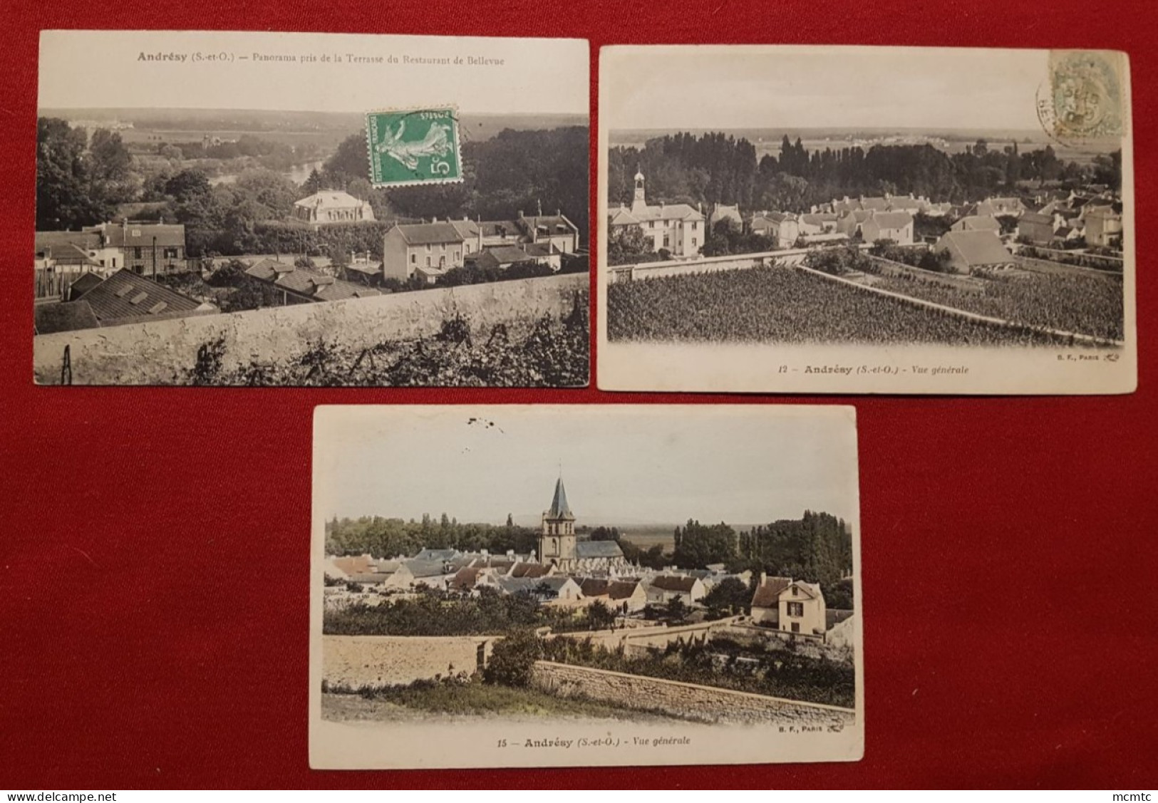 9 Cartes -  Andresy   -( 78 - Yvelines ) - Andresy