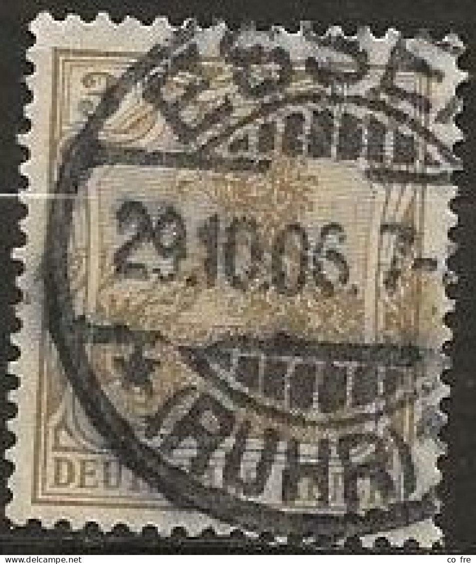 Allemagne: Empire N°67 (ref.2) - Used Stamps