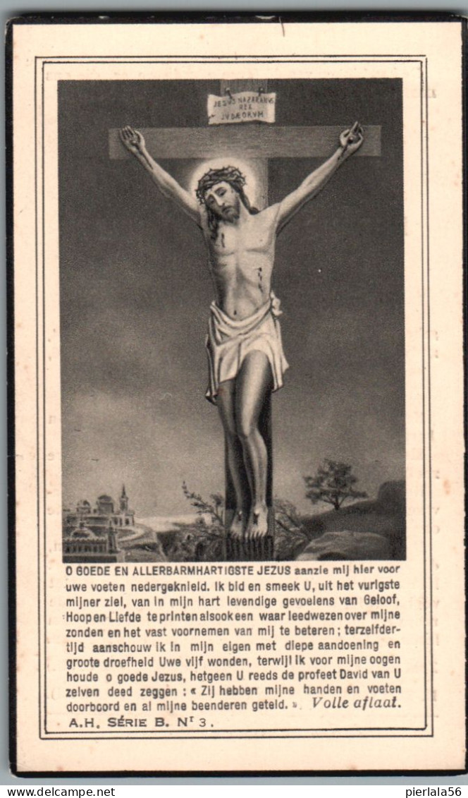 Bidprentje Puurs - Flies Petrus Joannes (1854-1936) - Images Religieuses