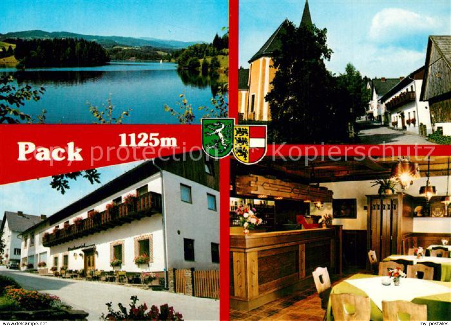 73327166 Pack Seepanorama Gasthof Kirchenwirt  Gaststube Pack - Other & Unclassified