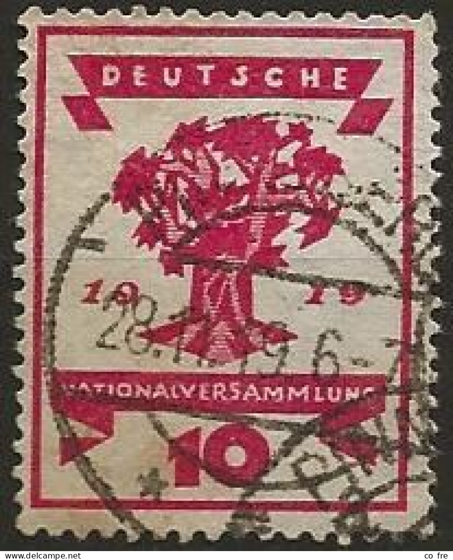 Allemagne: République De Weimar N°106 (ref.2) - Used Stamps