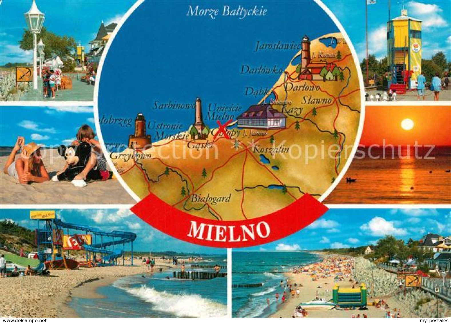 73326425 Mielno Teilansichten Strandpartien Mielno - Polen
