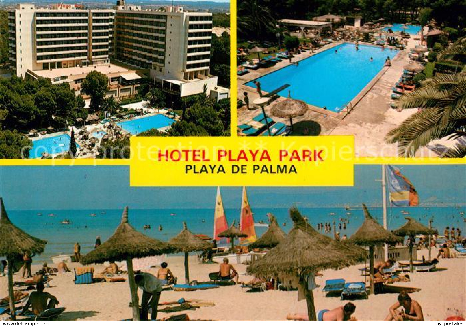 73326408 Playa De Palma Mallorca Hotel Playa Park Swimmingpool Strand Playa De P - Sonstige & Ohne Zuordnung