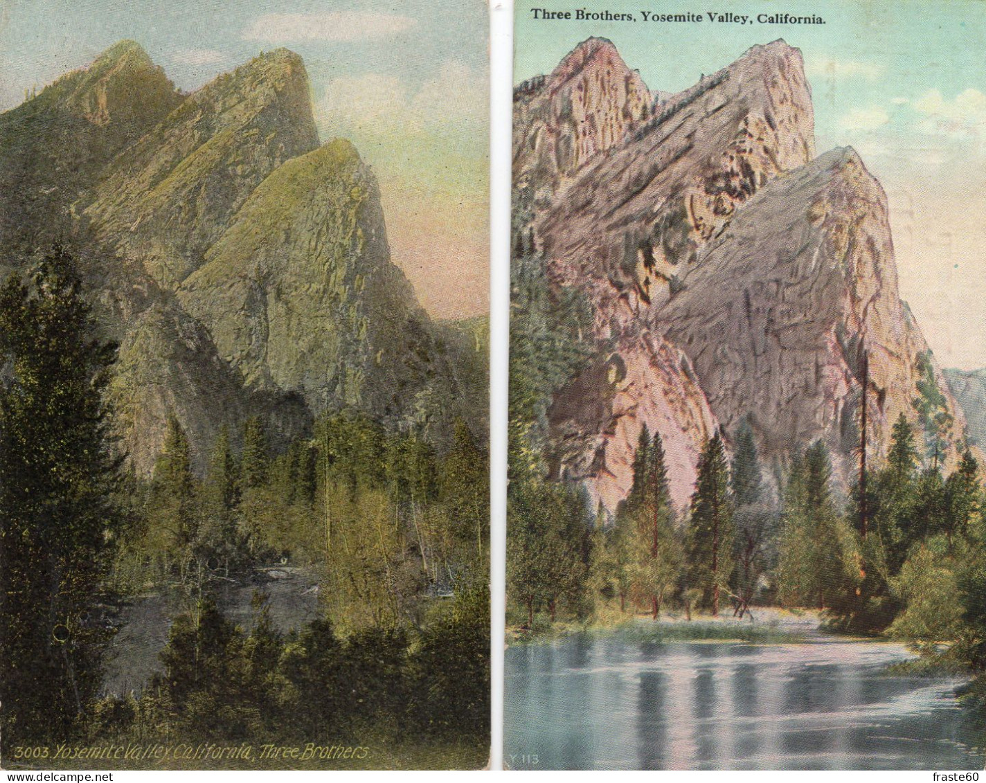 Yosemite Valley - 2 CP Three Brothers - Yosemite