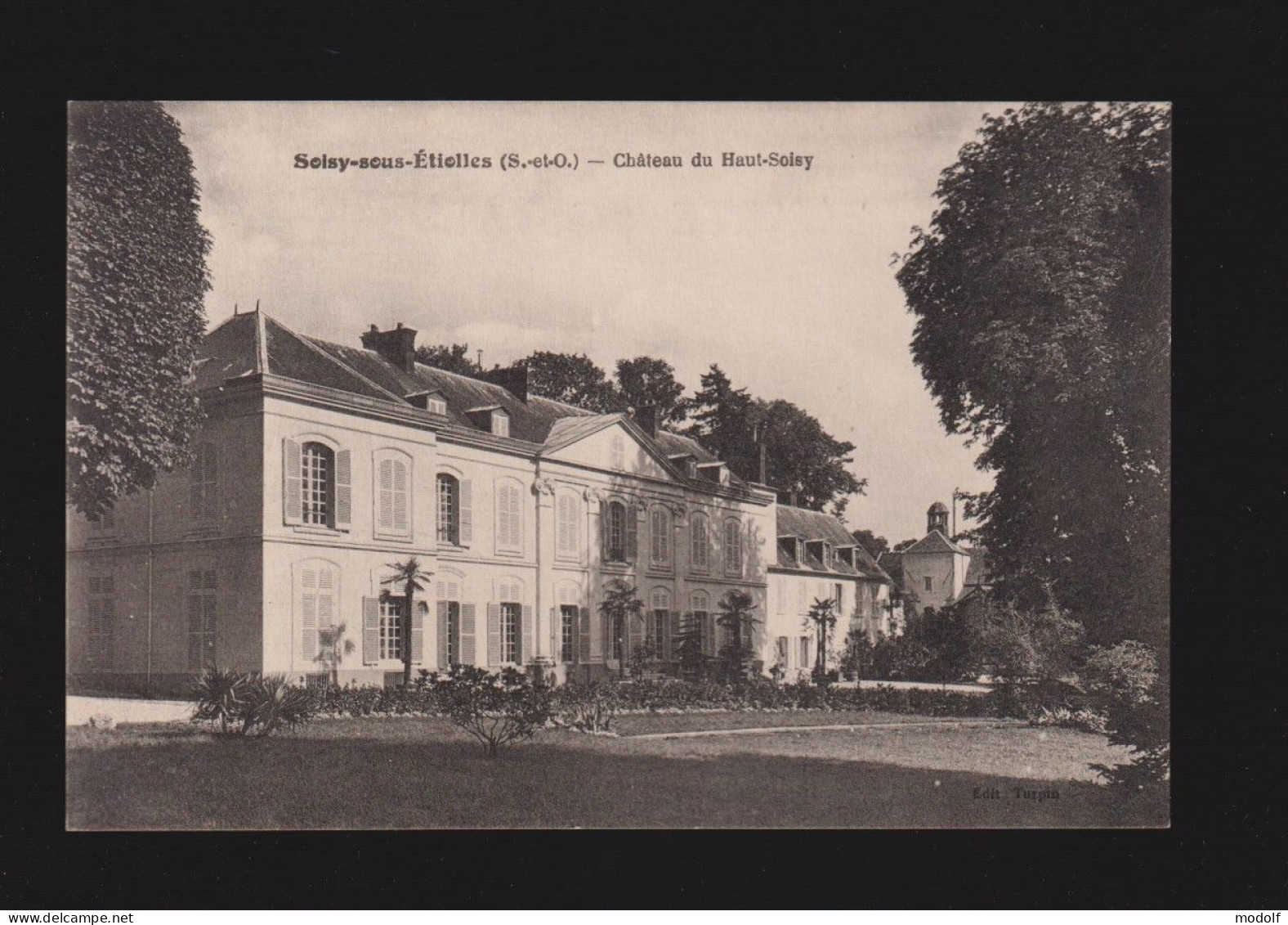 CPA - 91 - Soisy-sous-Etiolles - Château Du Haut-Soisy - Non Circulée - Sonstige & Ohne Zuordnung