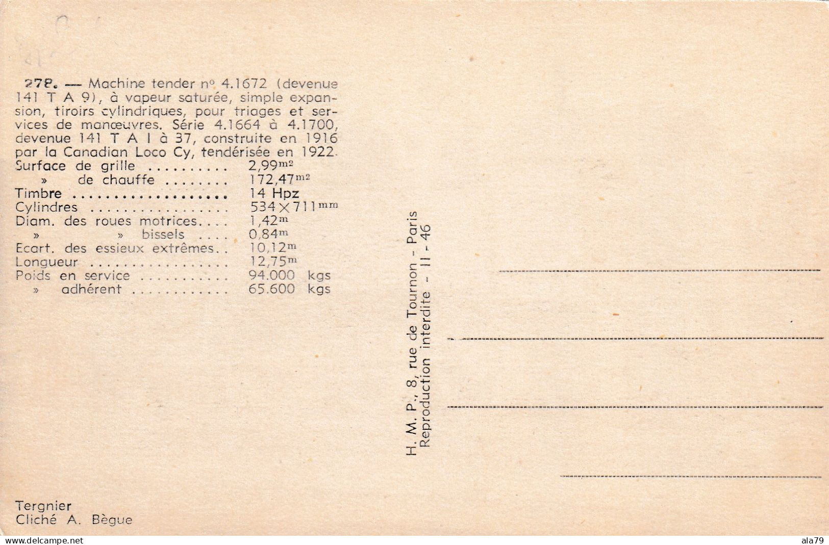 Machine Tender 1672 - Materiale