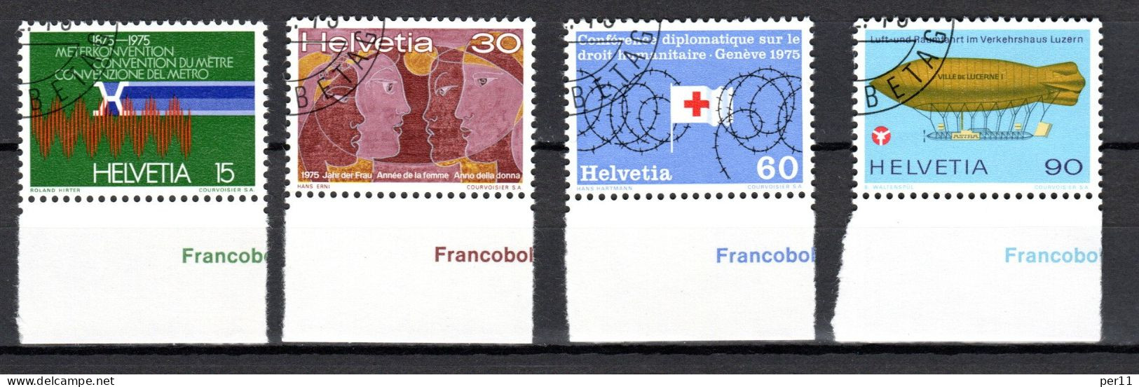 1975 Werbemarken  Used/gest.  (ch150) - Gebraucht