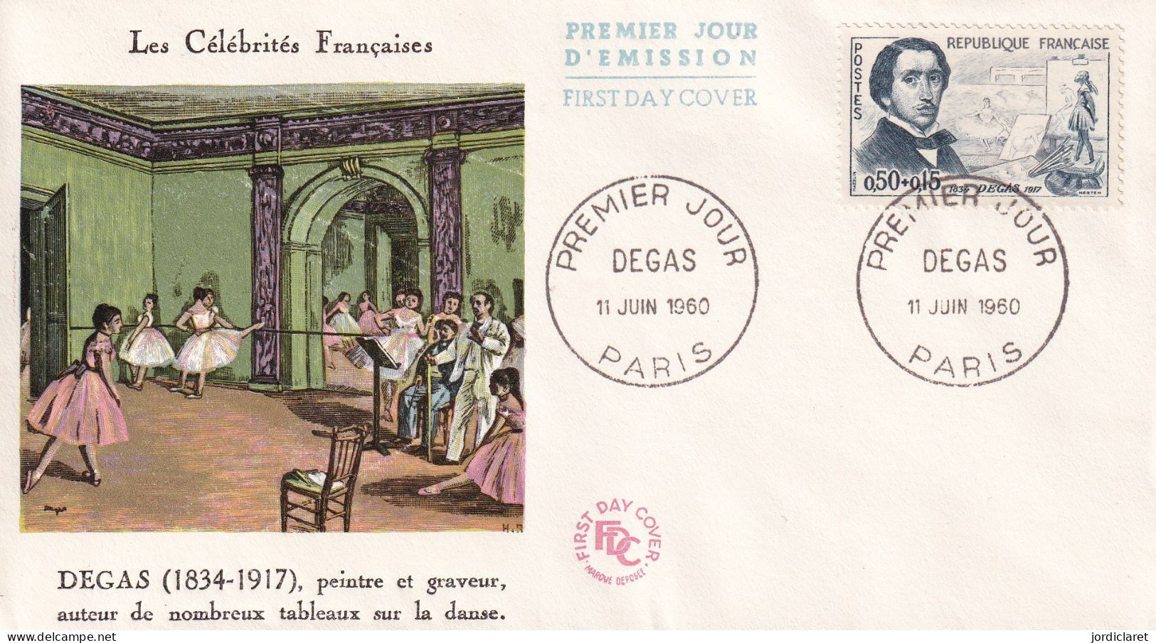 FDC 19DEGAS - 1960-1969