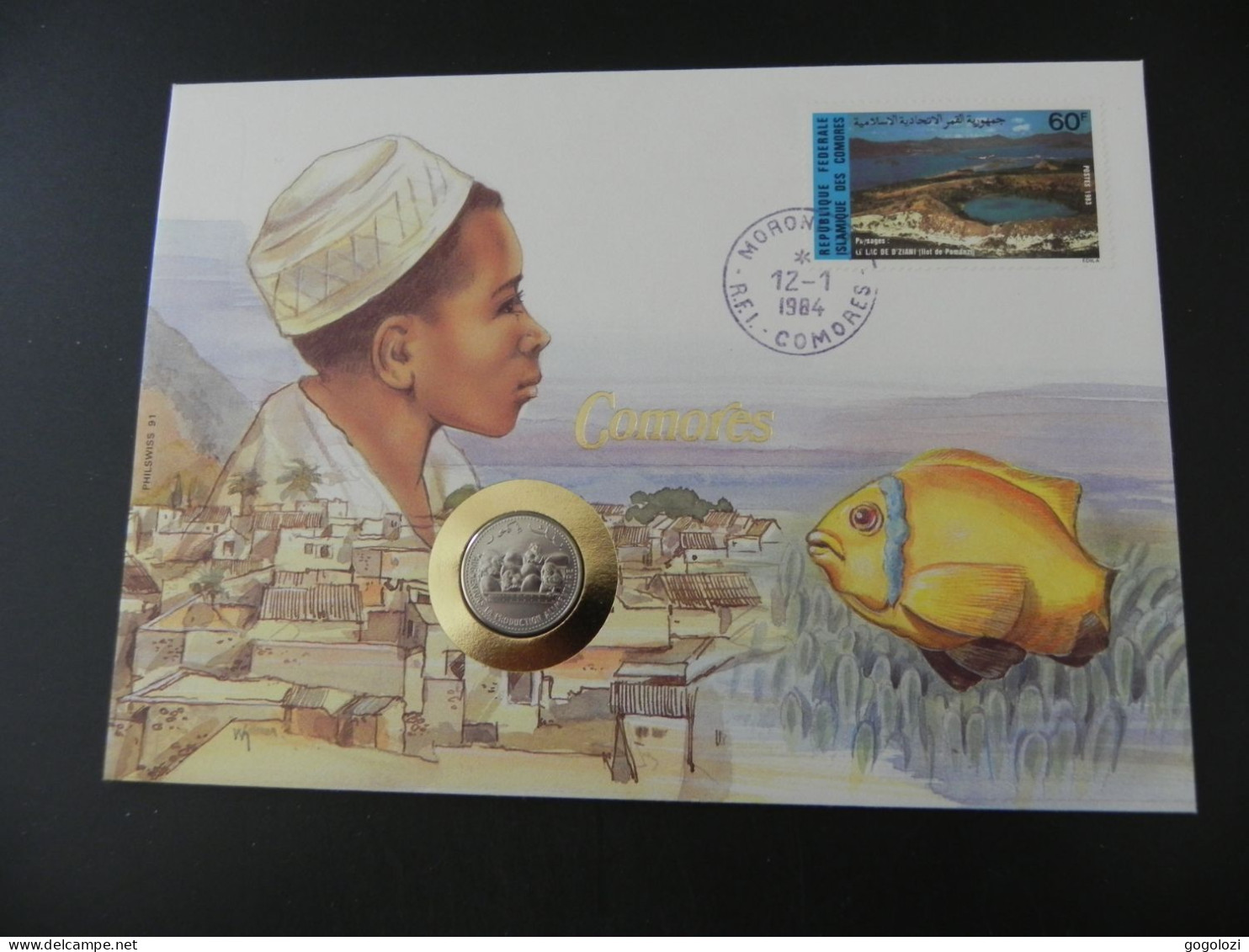 Comores 25 Francs 1982 - Numis Letter - Comoren