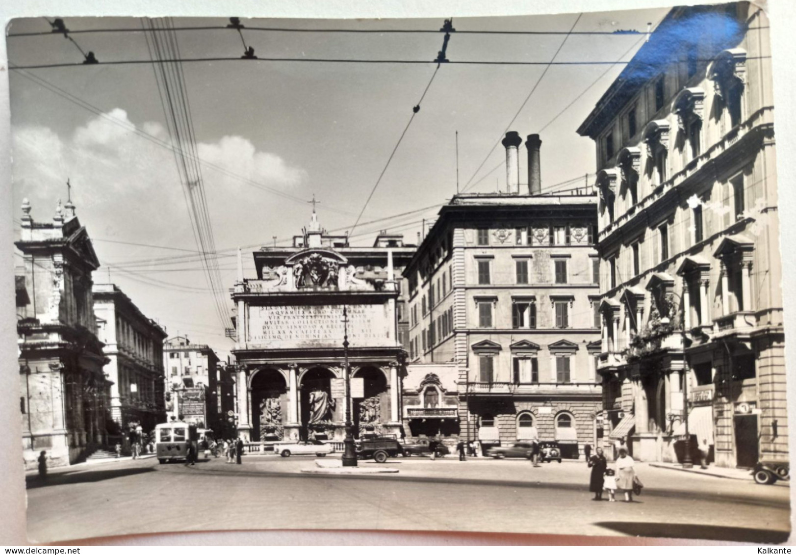 ROMA - 1950 - Piazza San Bernardo - Plaatsen & Squares