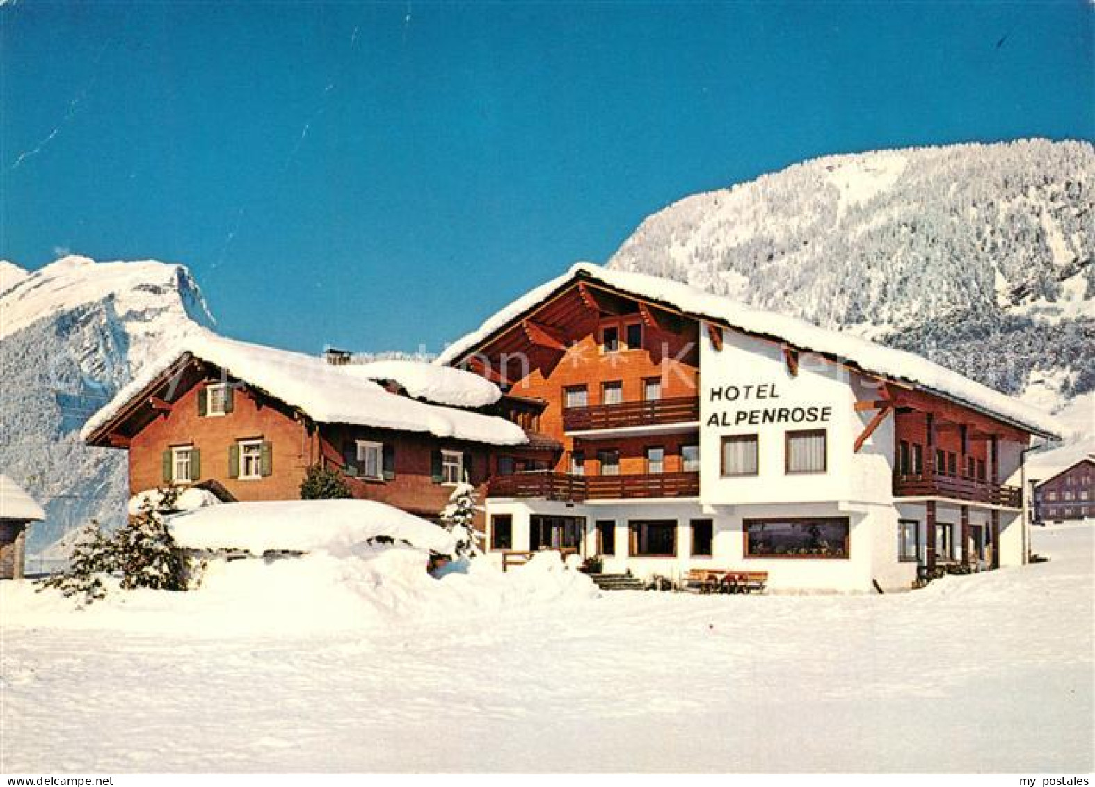 73325941 Au Rehmen Hotel Alpenrose Wintersportplatz Bregenzerwald Au Rehmen - Altri & Non Classificati