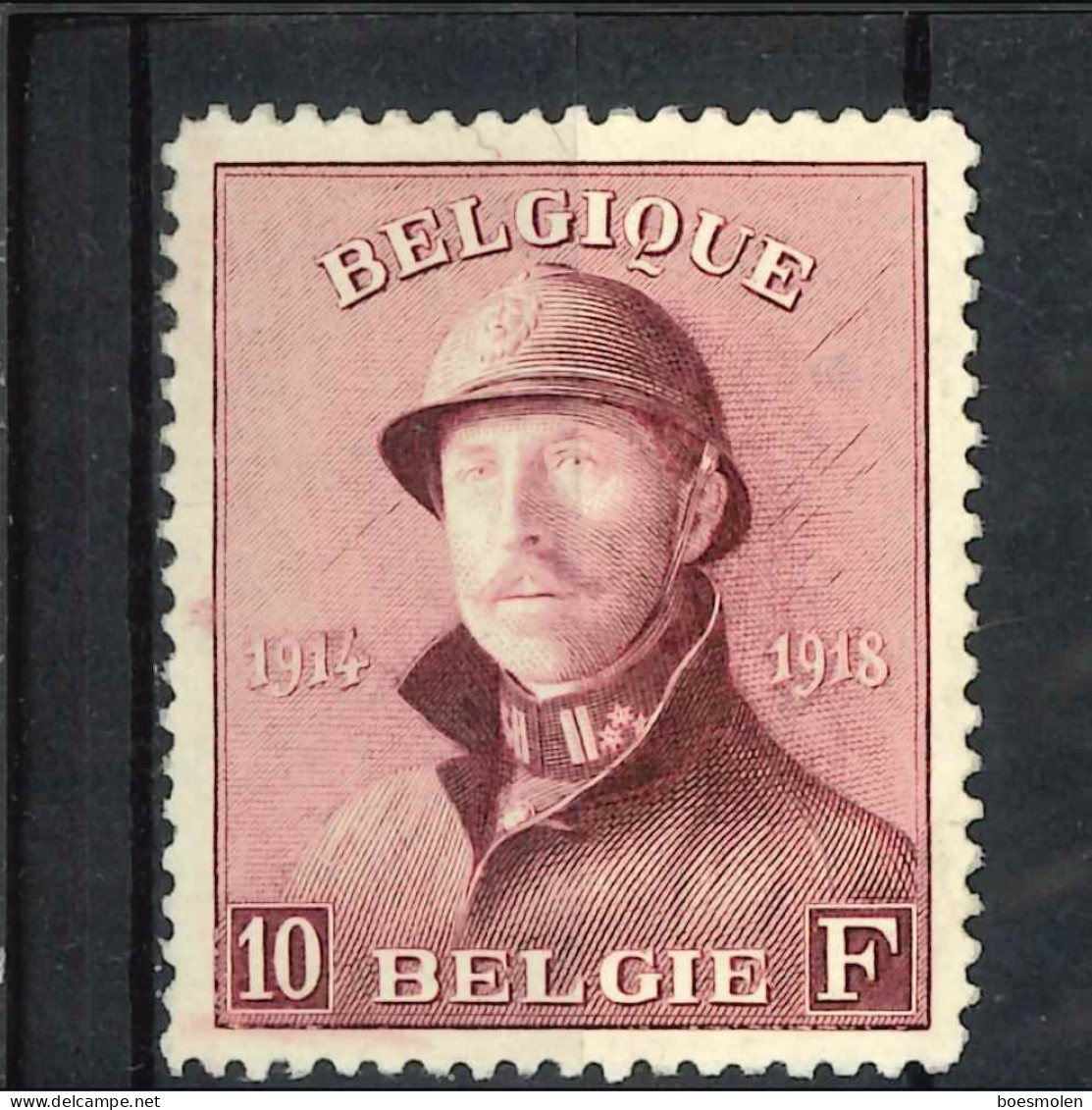 OBP 178  MH - 1919-1920 Roi Casqué