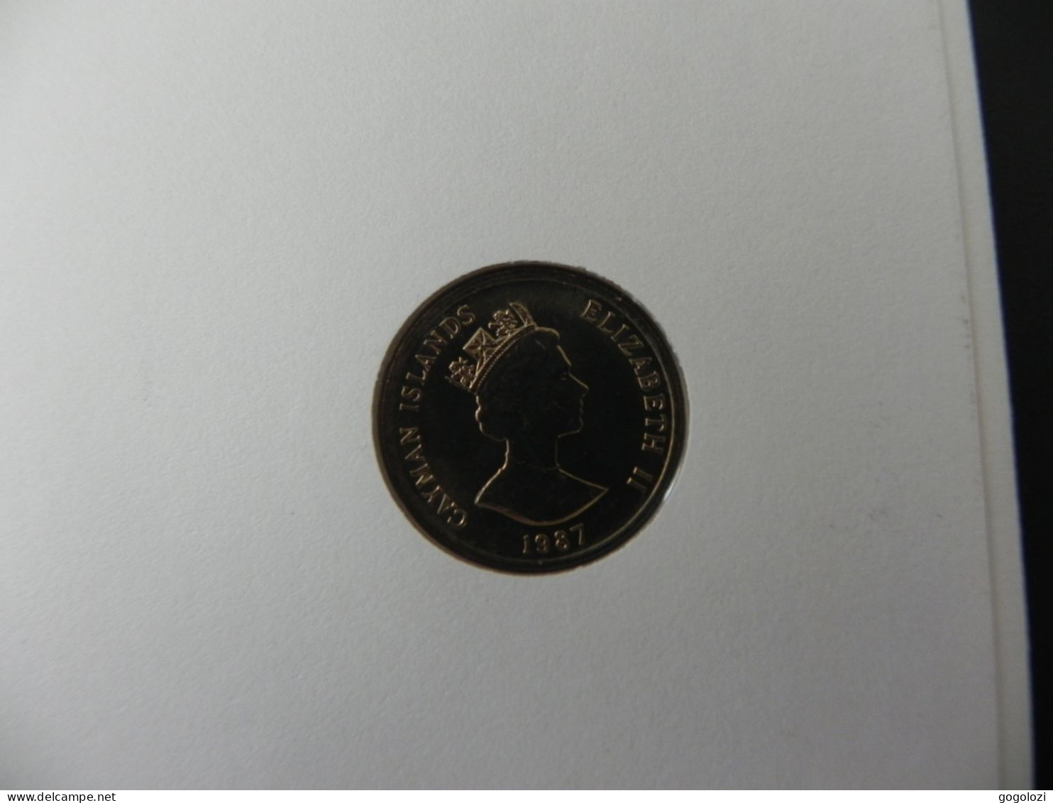 Cayman Islands 10 Cents 1987 - Numis Letter 1990 - Cayman (Isole)