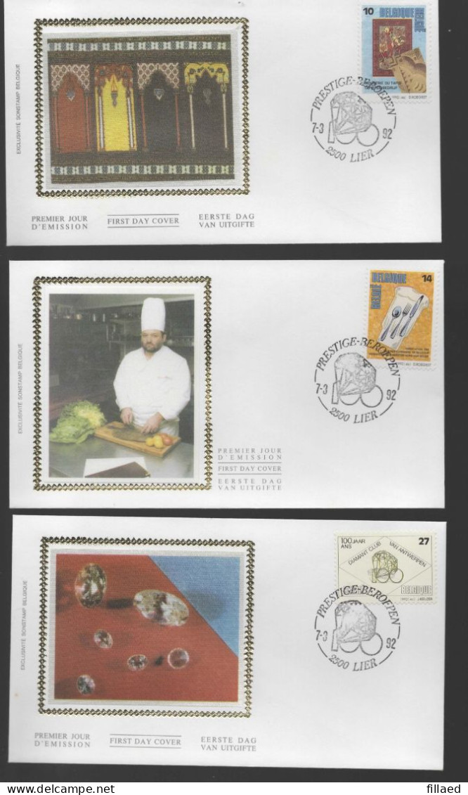 FDC Zijde : Nr 2445/47 Stempel: 2500 Lier - 1991-2000