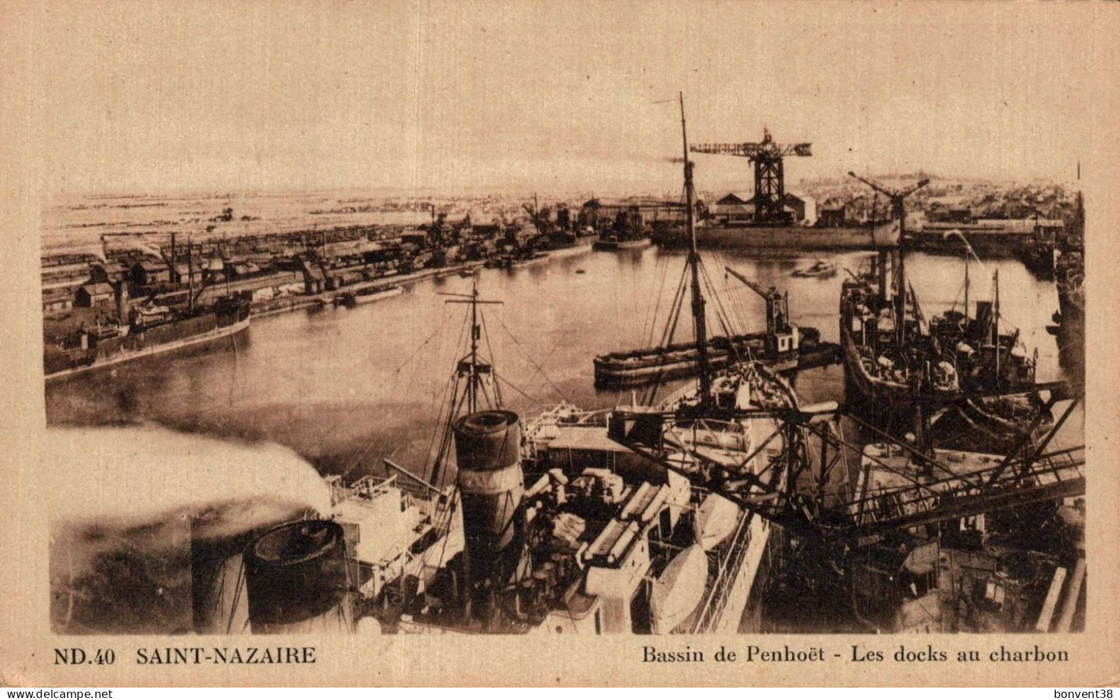 K0505 - SAINT NAZAIRE - D44 - Lot de 7 Cartes Postales