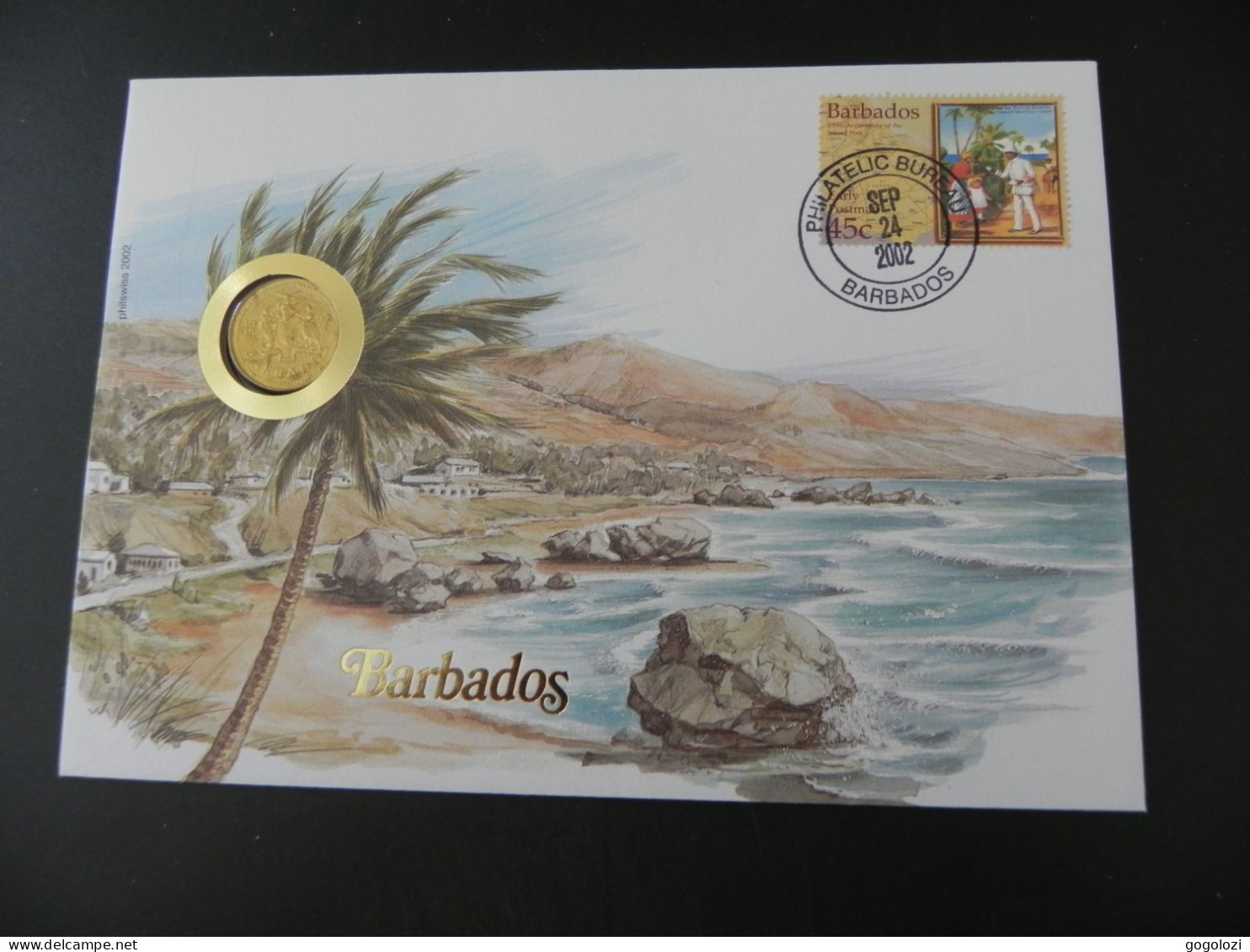 Barbados 5 Cents 1997 - Numis Letter 2002 - Barbados