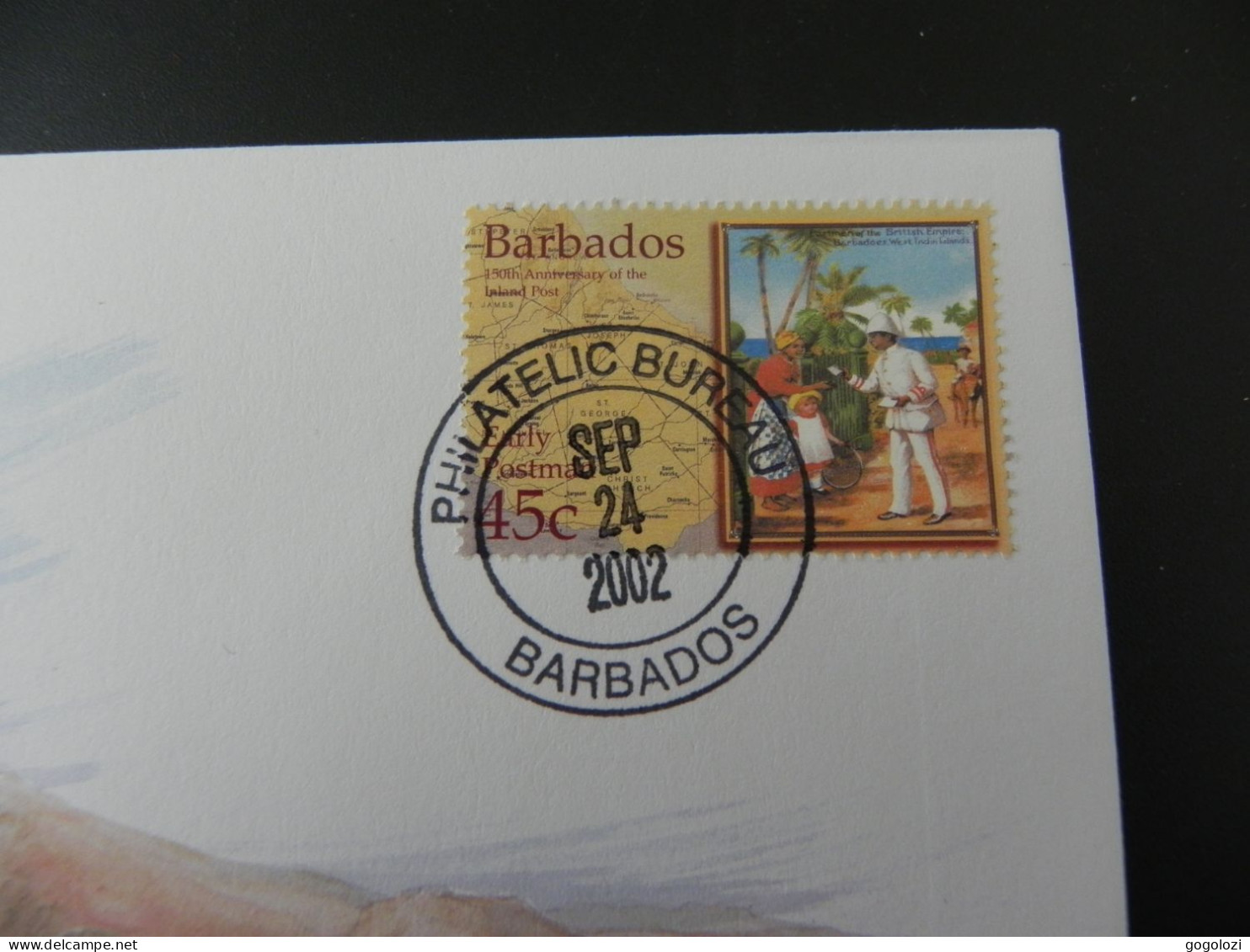 Barbados 5 Cents 1997 - Numis Letter 2002 - Barbades