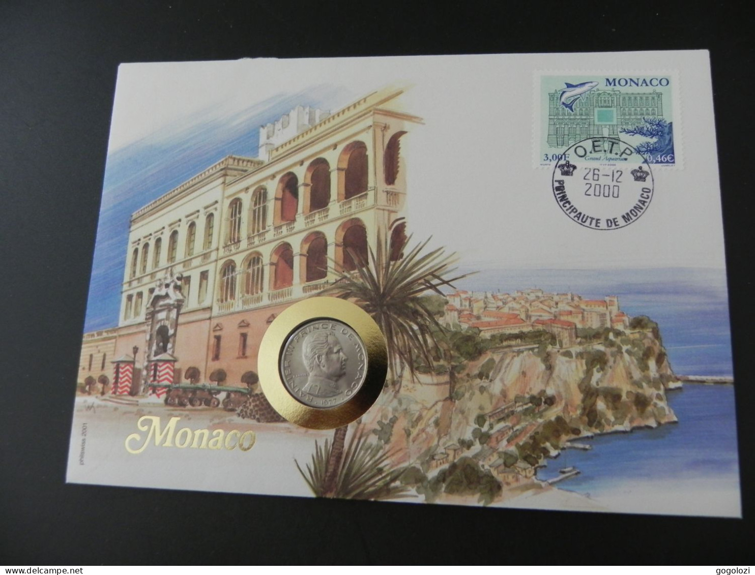 Monaco 1 Franc 1977 - Numis Letter 2000 - 1960-2001 Nieuwe Frank