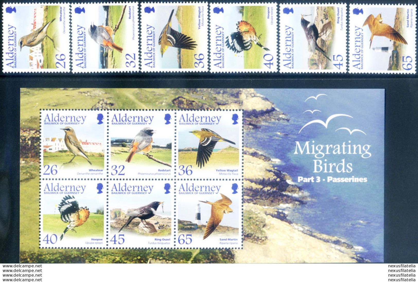 Fauna. Uccelli Migratori 2004. - Guernesey