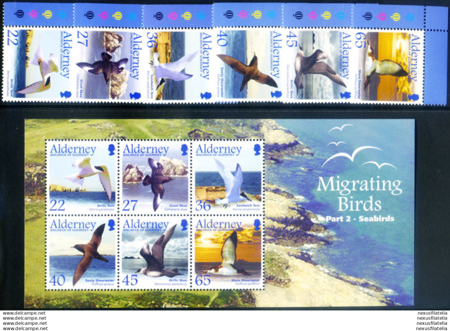 Fauna. Uccelli Migratori 2003. - Guernesey