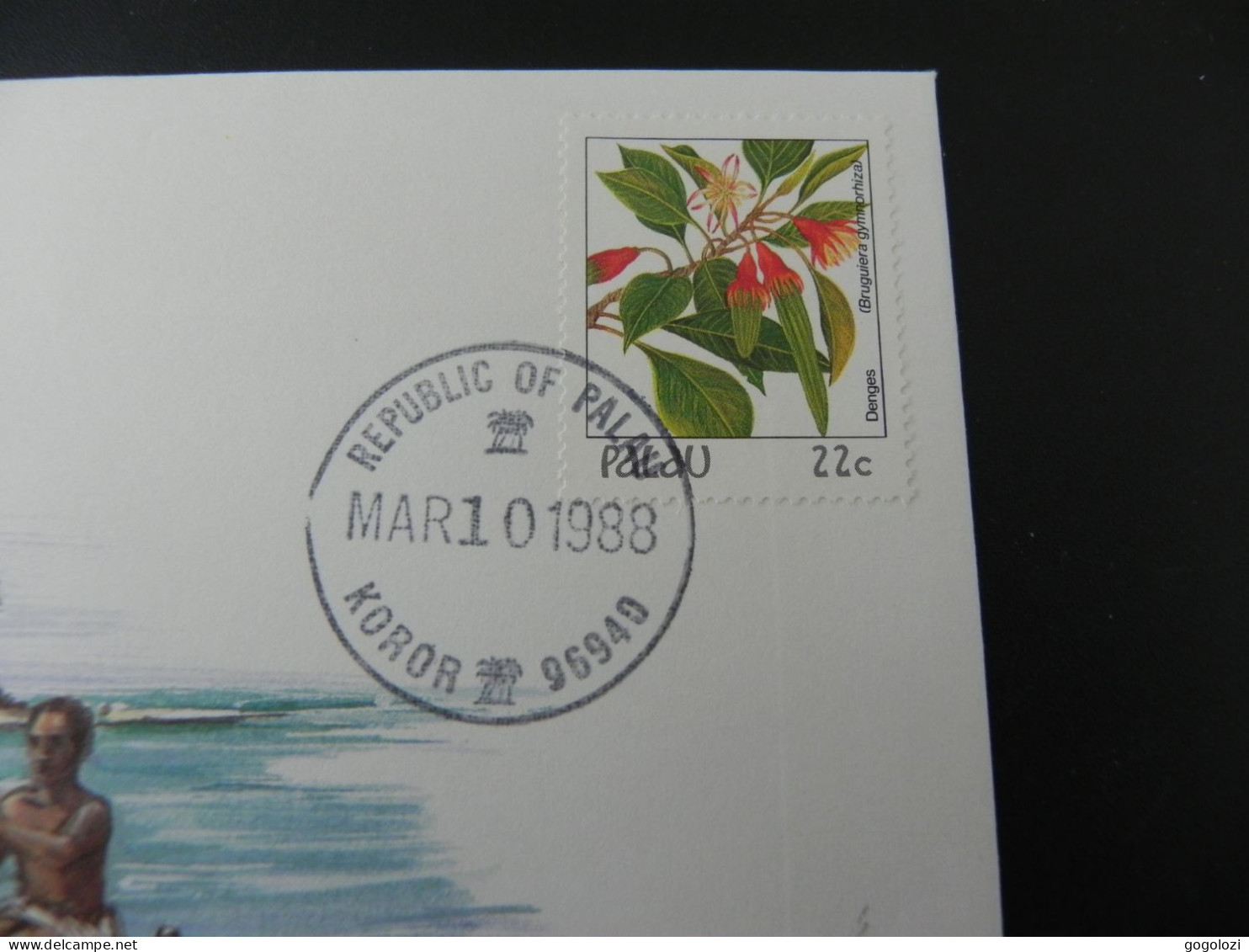 Palau 1/4 Dollar 1993 - Numis Letter 1988 - Palau