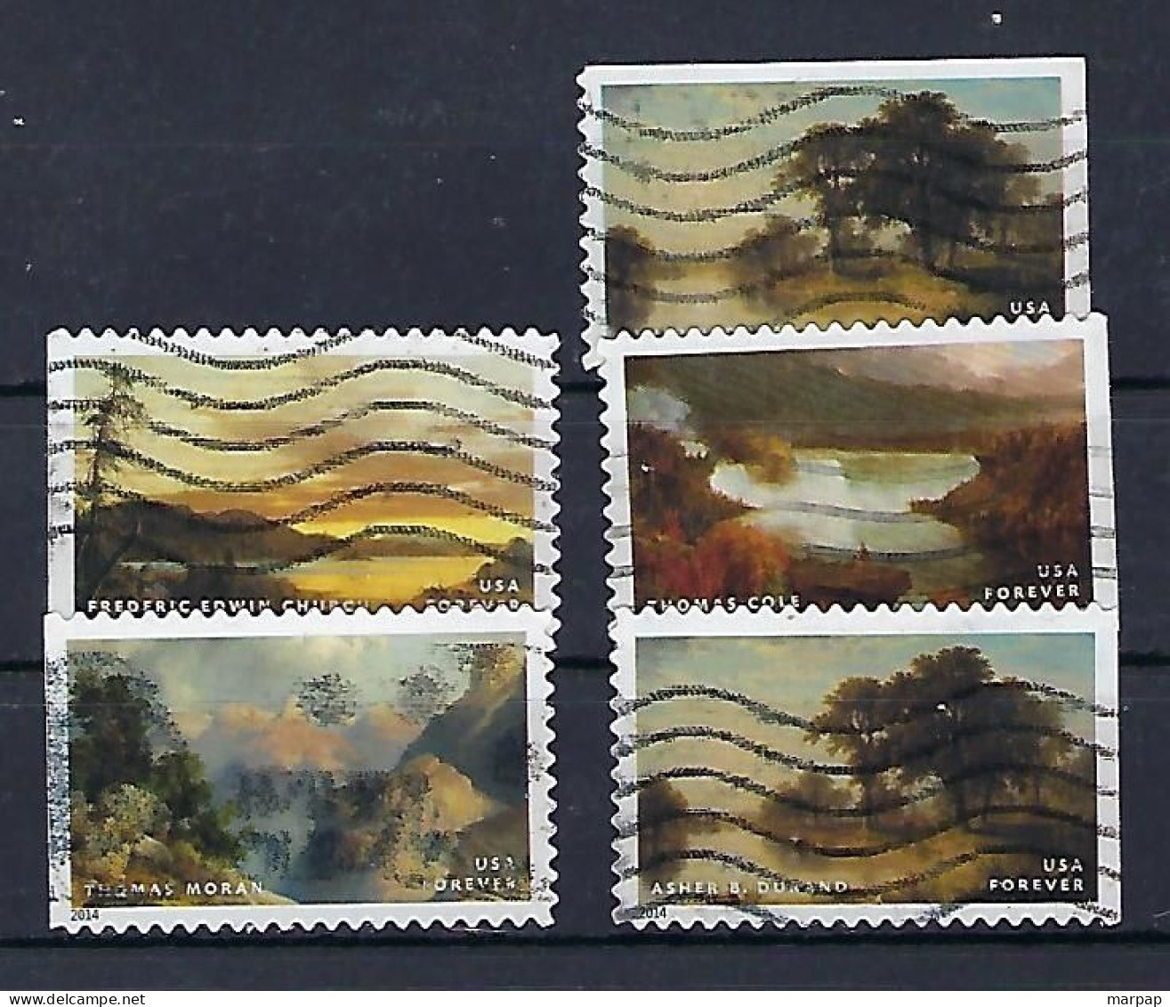 USA, Yvert No 4737/4740 (as Booklet Fo 8 Stamps) - Gebruikt