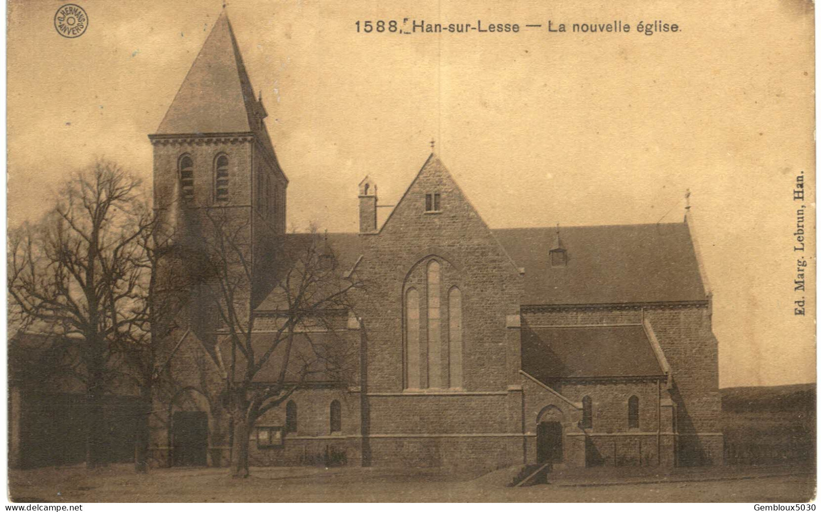 (390) Han Sur Lesse  La Nouvelle église - Rochefort