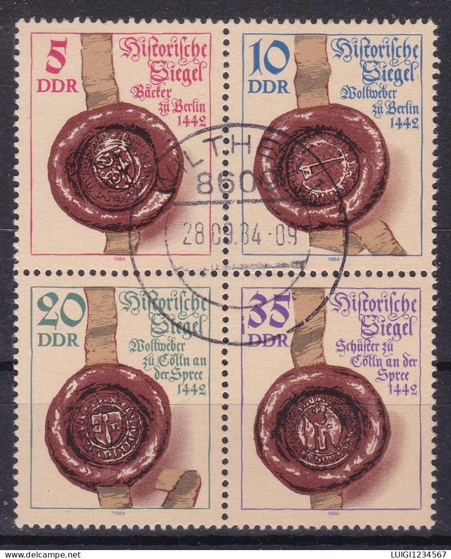 MICHEL 2884/2887 VIERERBLOCK - Used Stamps