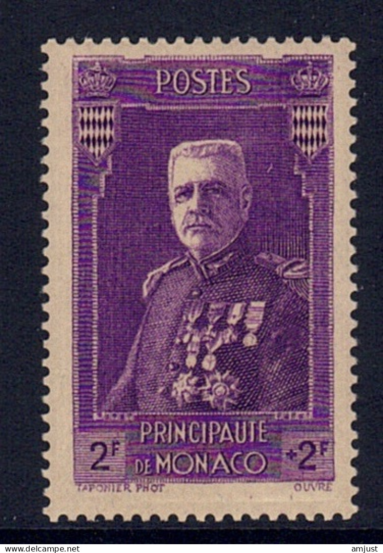 Monaco // 1937 // Prince Louis II  Timbres Neuf** MNH  No. Y&T 138 - Ungebraucht