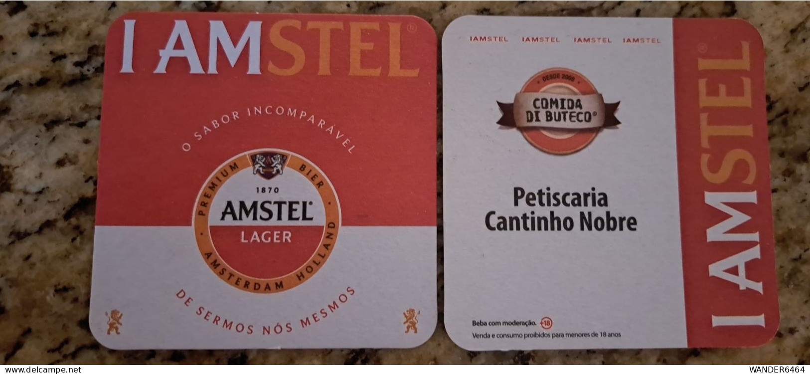 AMSTEL BRAZIL BREWERY  BEER  MATS - COASTERS #068 - Portavasos