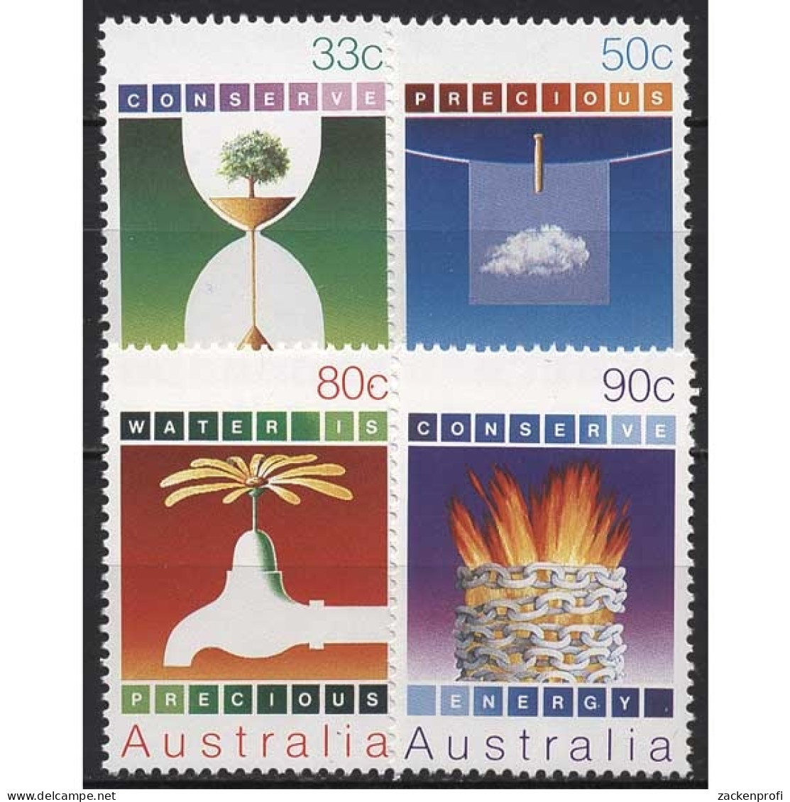 Australien 1985 Umweltschutz 936/39 Postfrisch - Ongebruikt