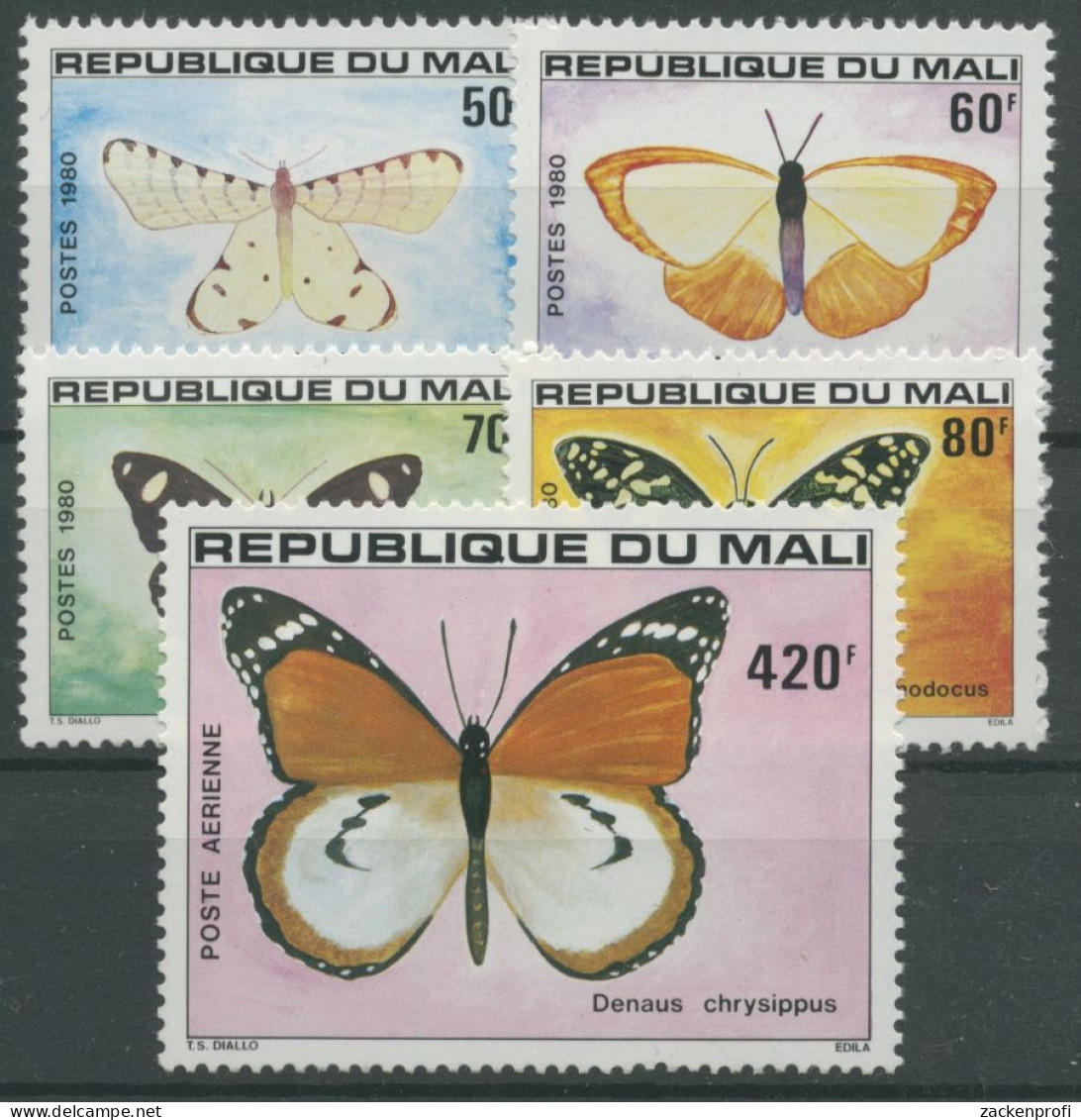 Mali 1980 Schmetterlinge 802/06 Postfrisch - Mali (1959-...)