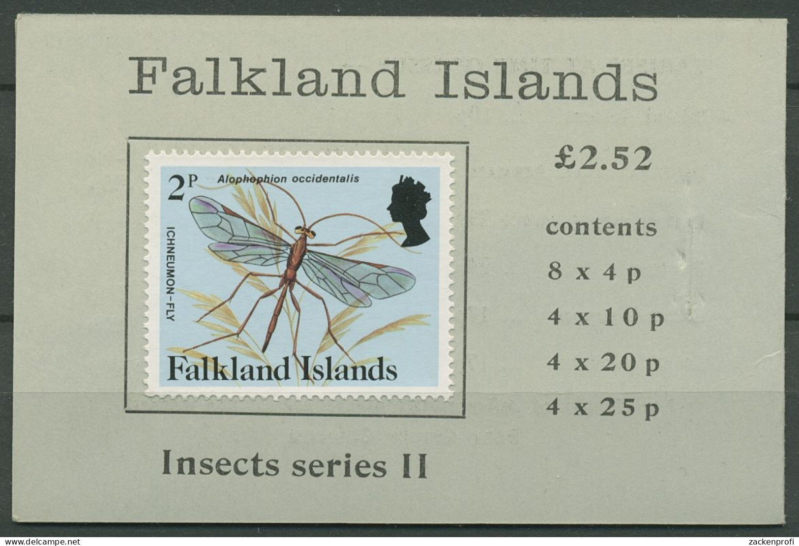 Falkland-Inseln 1984 Spinnen Und Insekten 393, 399/01 MH Postfrisch (C29174) - Falkland Islands