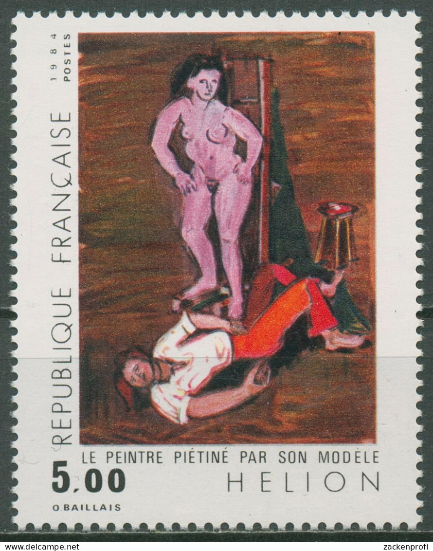 Frankreich 1984 Zeitgenössische Kunst Gemälde Jean Hélion 2474 Postfrisch - Ongebruikt