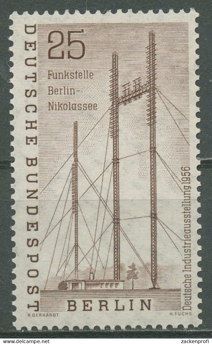 Berlin 1956 Deutsche Industrie-Ausstellung 157 Postfrisch - Unused Stamps